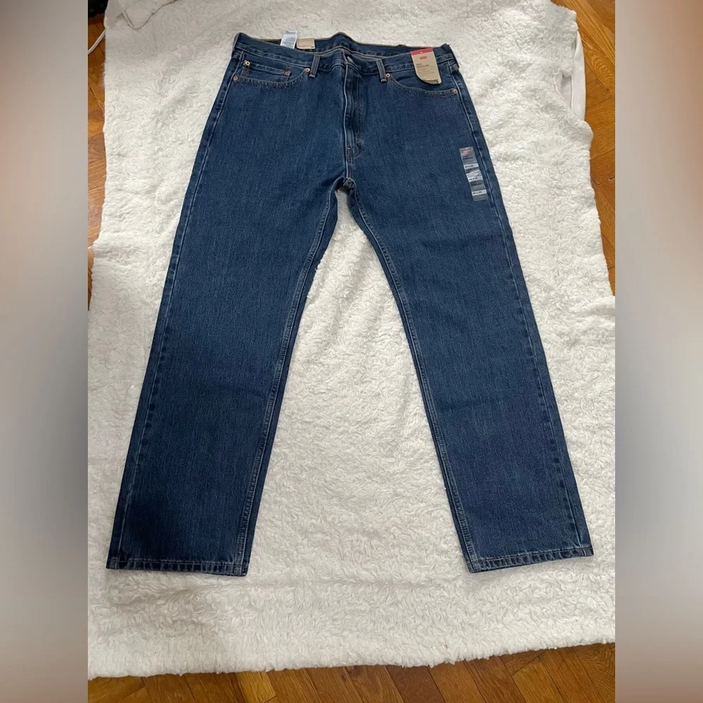 Levi's Dark Blue Straight Men's Jeans